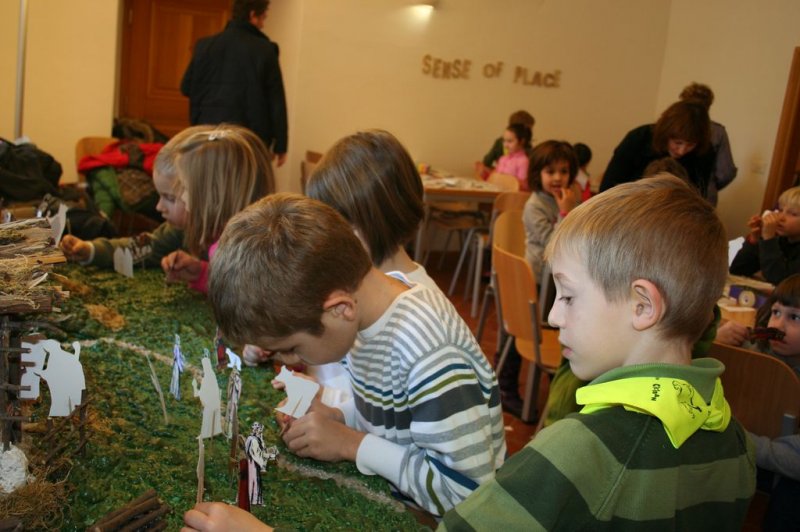 Obisk božičnih delavnic Pokrajinskem muzeju