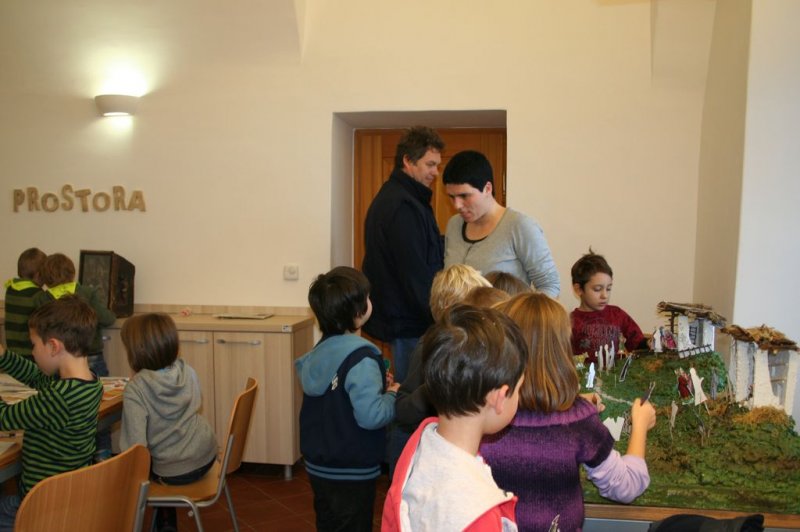 Obisk božičnih delavnic Pokrajinskem muzeju