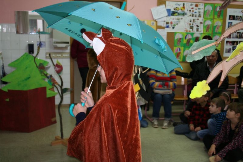 Pestro dopoldne v 1.b razredu