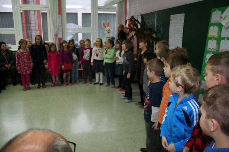 Pestro dopoldne v 1.b razredu