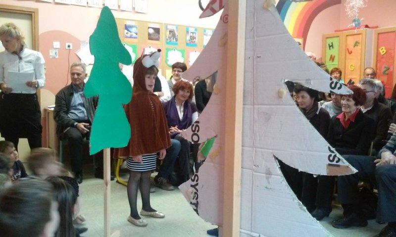 Pestro dopoldne v 1.a razredu