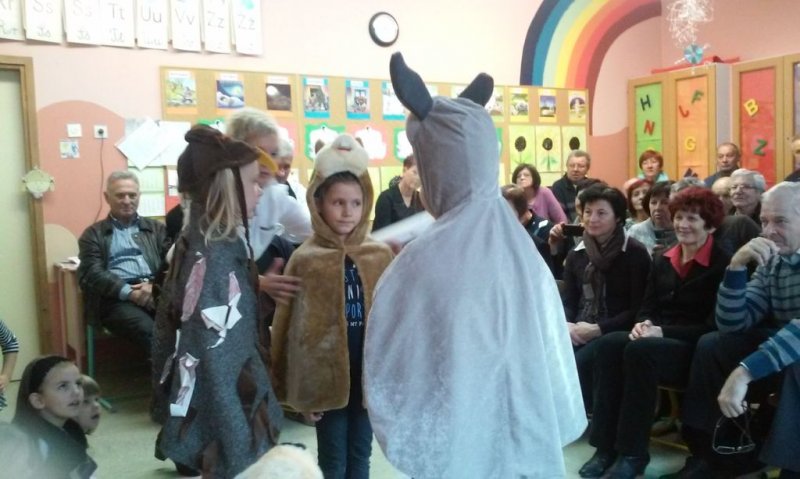 Pestro dopoldne v 1.a razredu