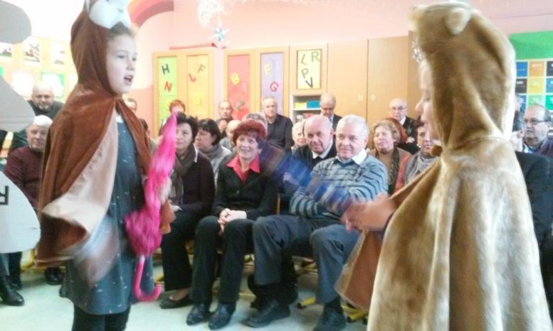 Pestro dopoldne v 1.a razredu