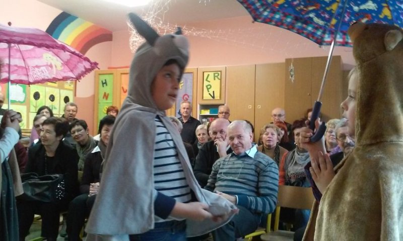 Pestro dopoldne v 1.a razredu