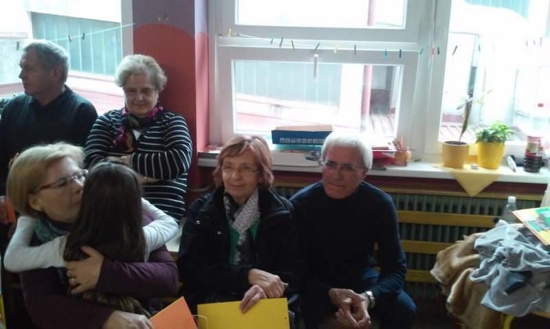 Pestro dopoldne v 1.a razredu