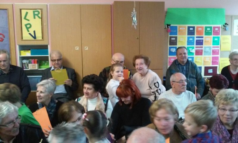 Pestro dopoldne v 1.a razredu