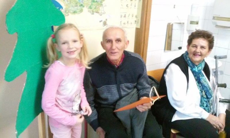 Pestro dopoldne v 1.a razredu