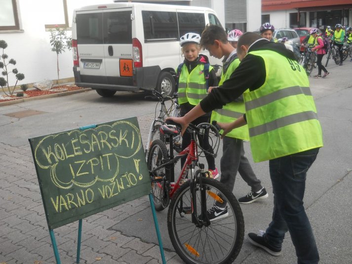 Petošolci - kolesarski izpit