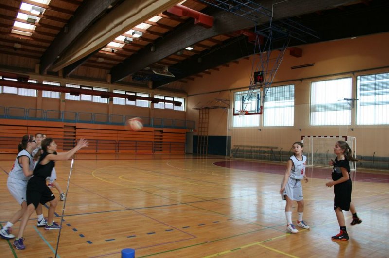 Košarkaško dopldne na naši šoli