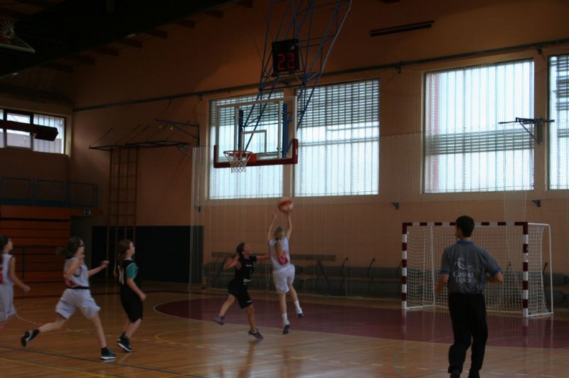 Košarkaško dopldne na naši šoli