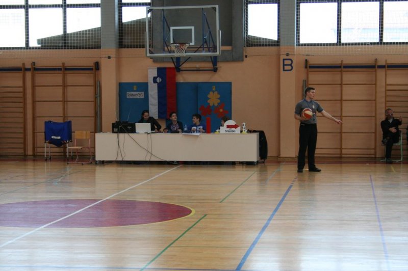 Košarkaško dopldne na naši šoli