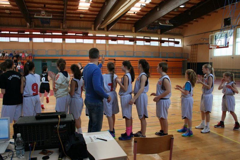 Košarkaško dopldne na naši šoli