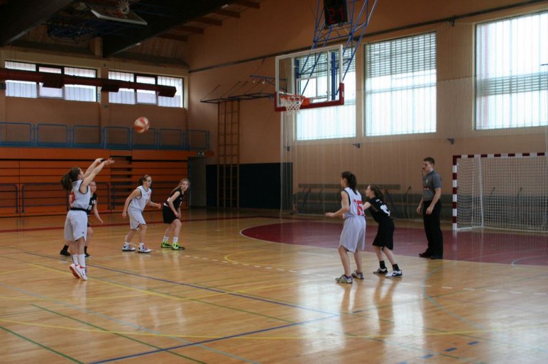 Košarkaško dopldne na naši šoli