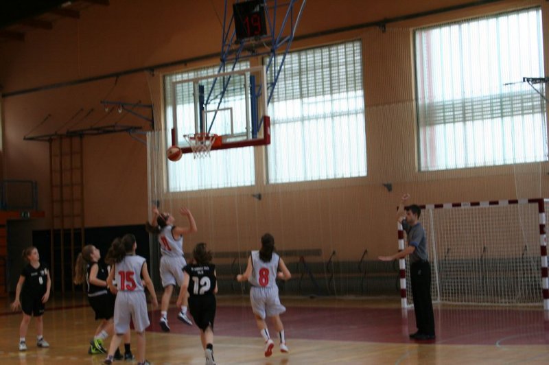 Košarkaško dopldne na naši šoli