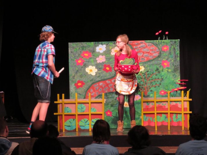 Lutkovna skupina Navihanci na območnem srečanju