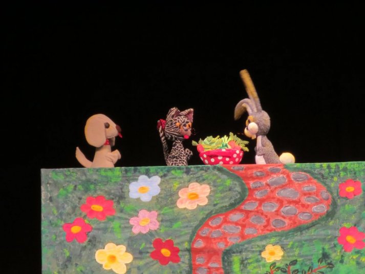 Lutkovna skupina Navihanci na območnem srečanju