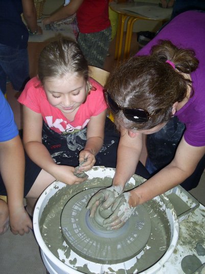 Lončarska delavnica v 4.a