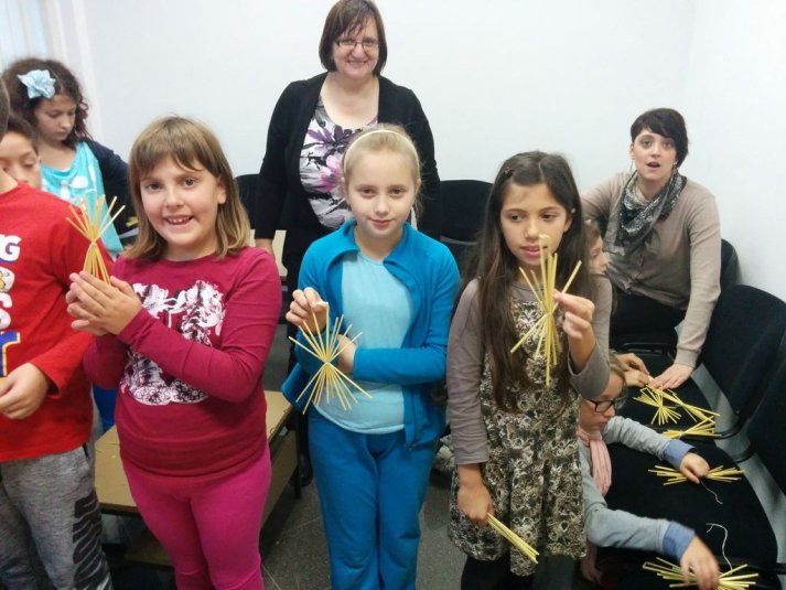 Izdelovali smo okraske iz ličja in slame