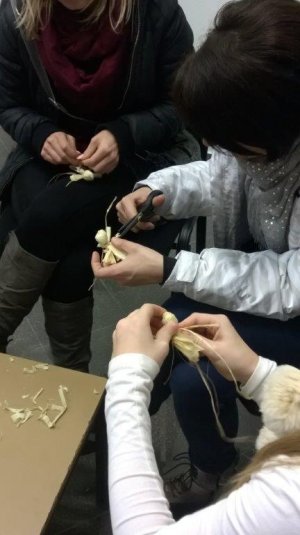 Izdelovali smo okraske iz ličja in slame