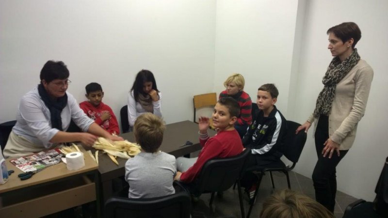 Izdelovali smo okraske iz ličja in slame