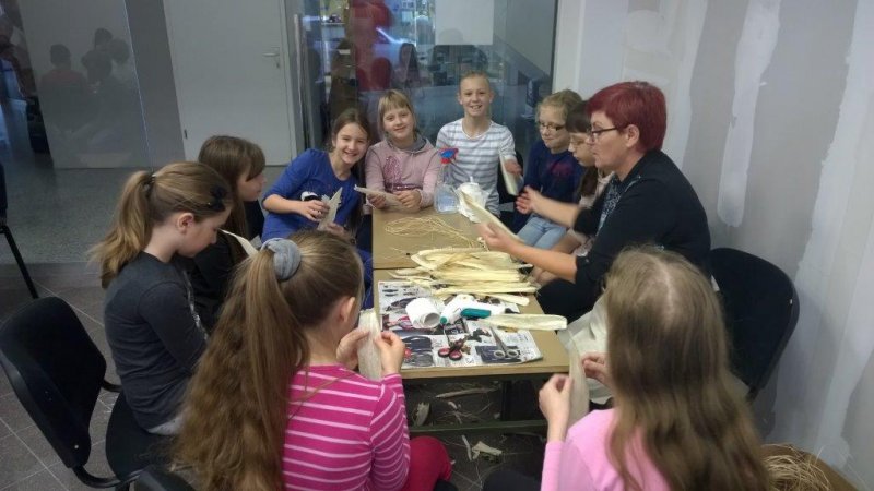 Izdelovali smo okraske iz ličja in slame