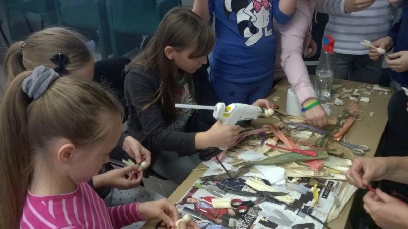 Izdelovali smo okraske iz ličja in slame