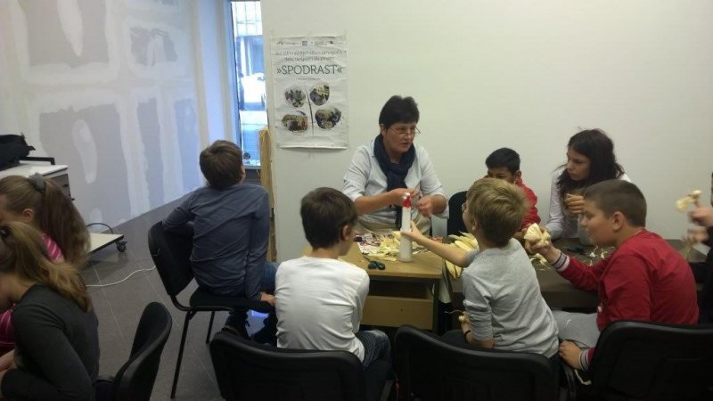 Izdelovali smo okraske iz ličja in slame