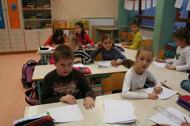 Novoletna okrasitev šole