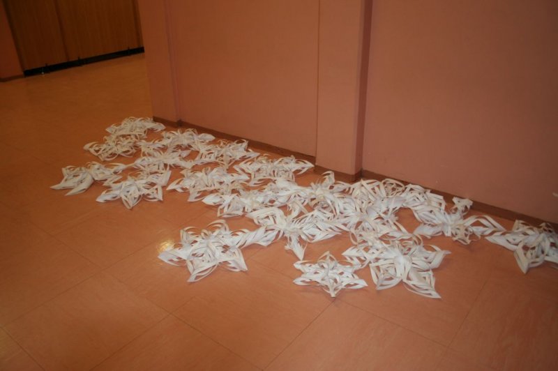 Novoletna okrasitev šole