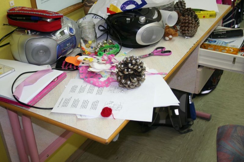 Novoletna okrasitev šole