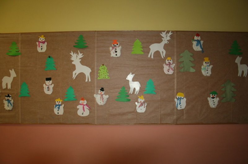 Novoletna okrasitev šole