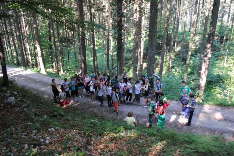Naravoslovni teden v CŠOD Rakov Škocjan