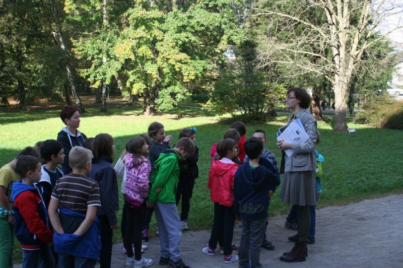 Park nekoč in danes