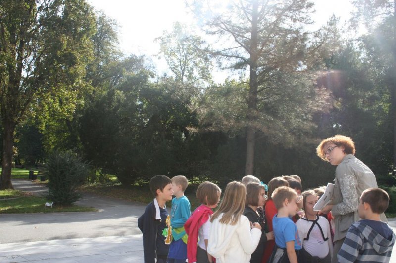 Park nekoč in danes