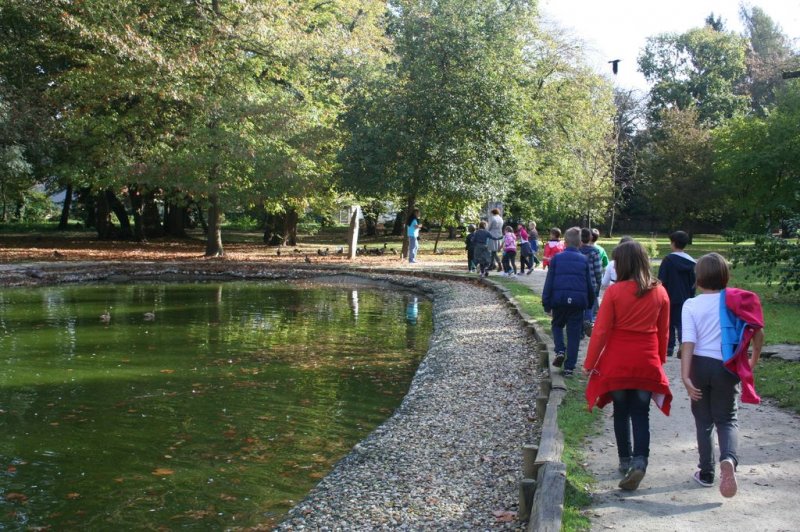 Park nekoč in danes