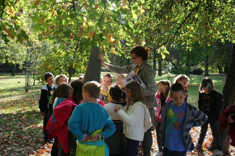 Park nekoč in danes