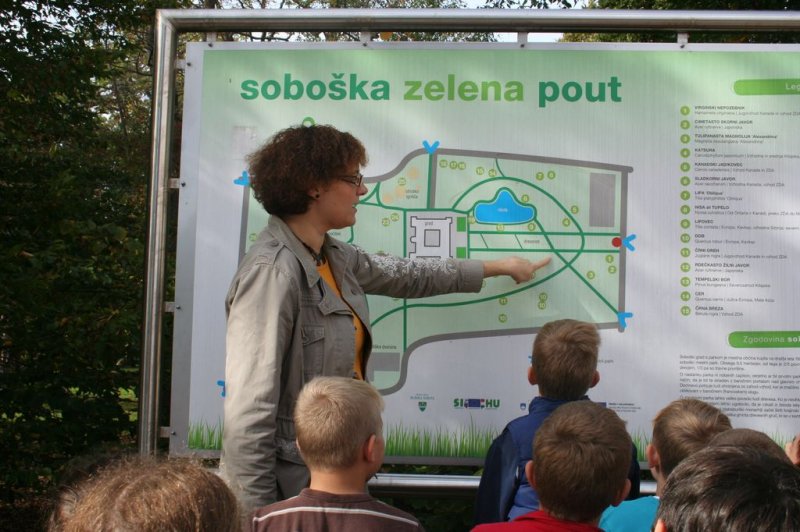 Park nekoč in danes