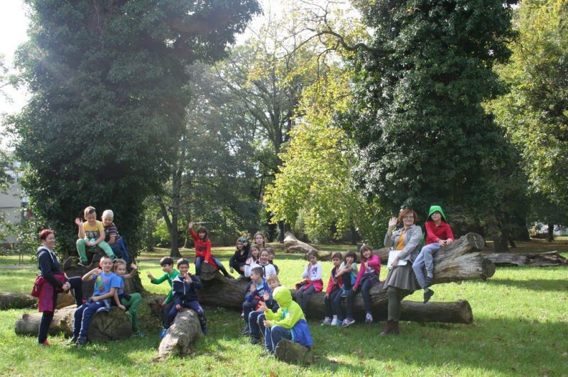 Park nekoč in danes