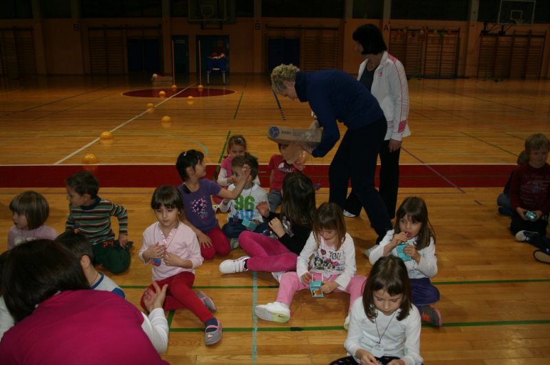 Športno srečanje z bodočimi prvošolci