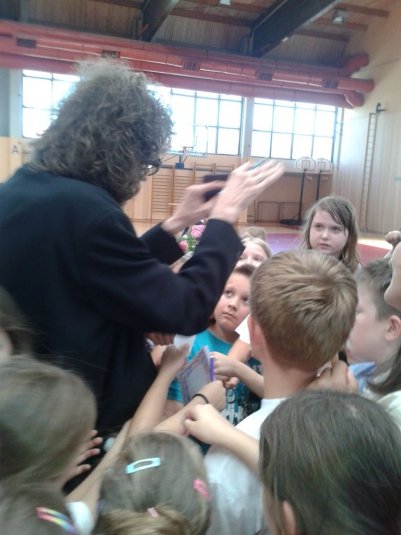 Zaključek bralne značke z Adijem Smolarjem