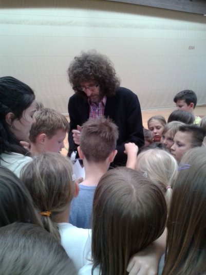 Zaključek bralne značke z Adijem Smolarjem