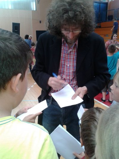 Zaključek bralne značke z Adijem Smolarjem