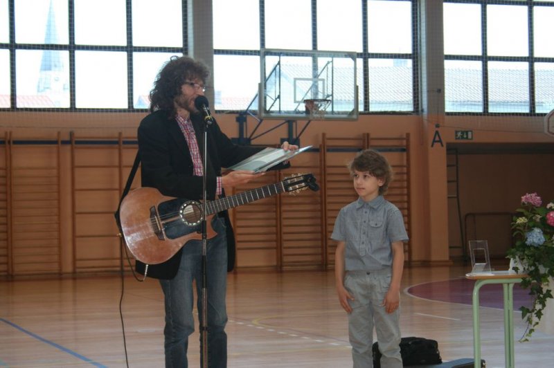 Zaključek bralne značke z Adijem Smolarjem