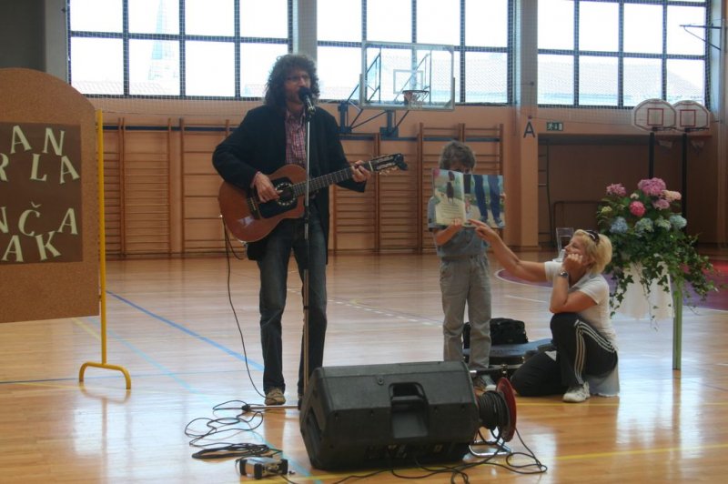 Zaključek bralne značke z Adijem Smolarjem