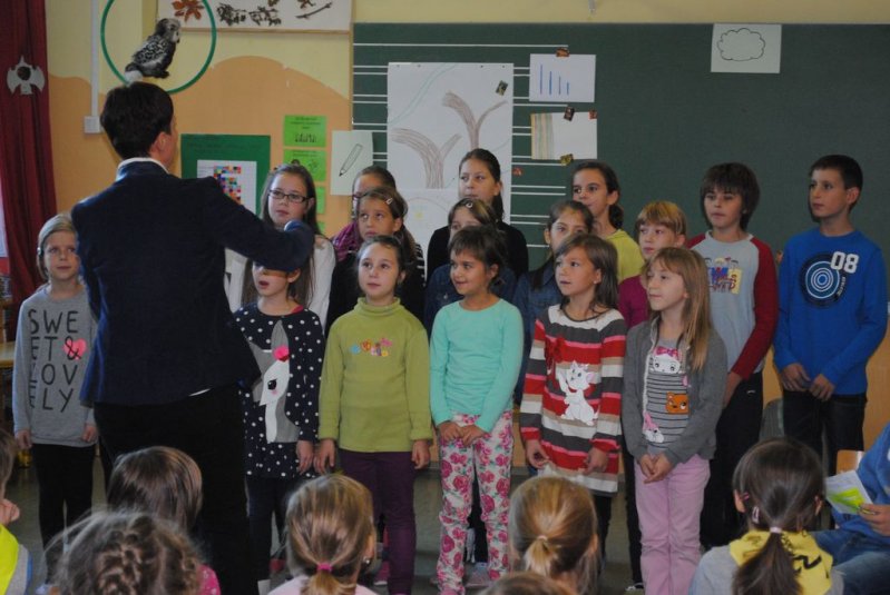 Svečani sprejem prvošolcev v skupnost učencev