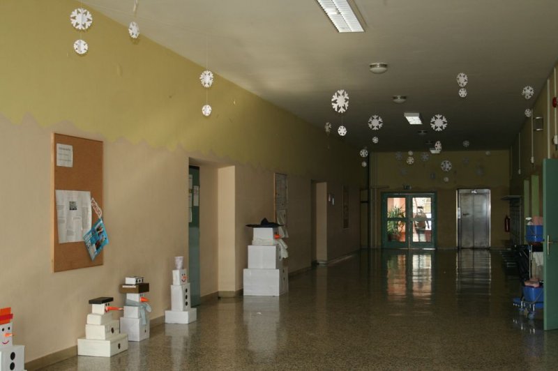 TD - Novoletna okrasitev šole