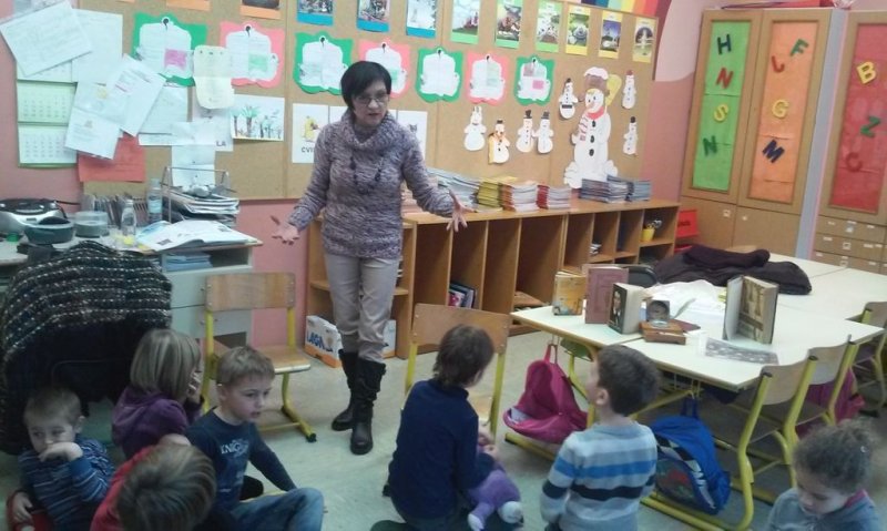 Valova babica na obisku v 1.a