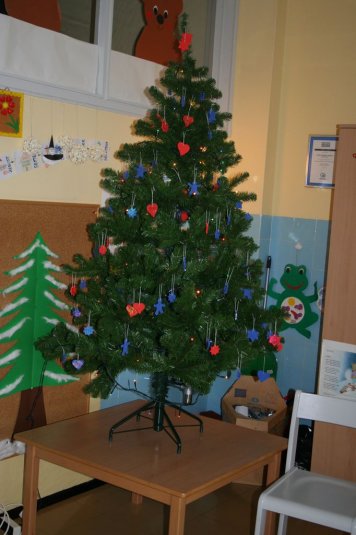 Dedek Mraz v bolnišničnem oddelku