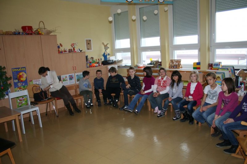 Dedek Mraz v bolnišničnem oddelku