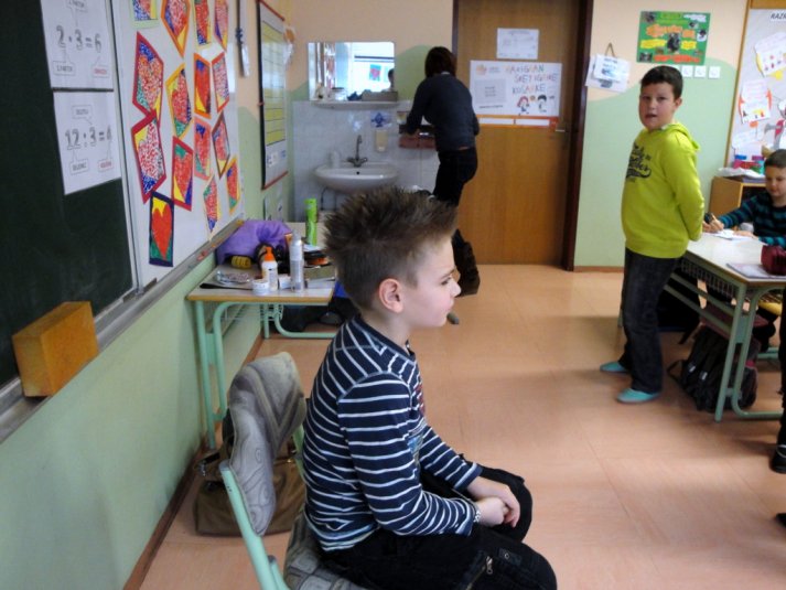 Obiskala nas je frizerka